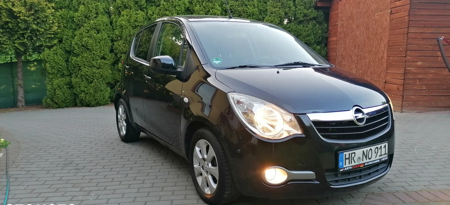 Opel Agila cena 12900 przebieg: 125000, rok produkcji 2009 z Tczew małe 232